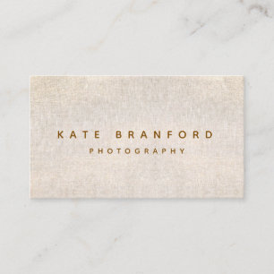 Carte De Visite Or Retro Moderne Minimaliste Professionnel