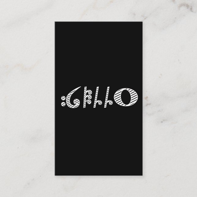 Carte De Visite Orchestre d'instruments Cello Musique Violoncello (Devant)