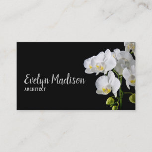 Carte De Visite Orchidée - Fleur