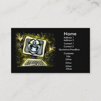 Carte De Visite Ordinateur