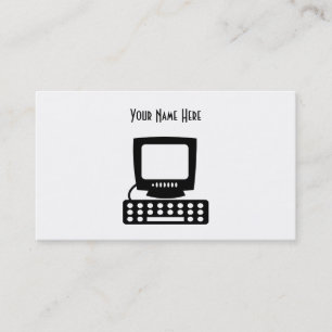 Carte De Visite Ordinateur, votre nom ici
