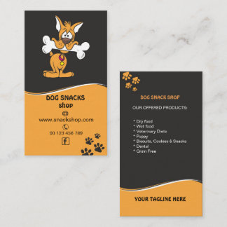 Carte De Visite Organic & Eco-Friendly Pet Products Business Card