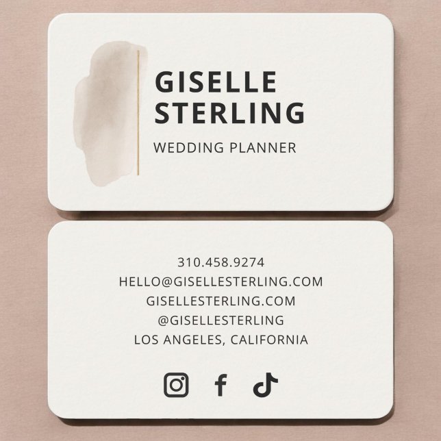 Carte De Visite Organisateur de mariage  (Créateur téléchargé)