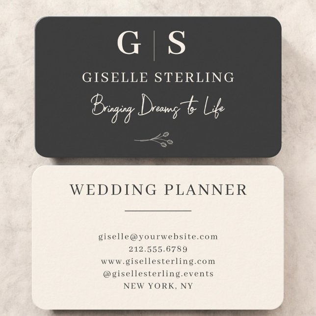 Carte De Visite Organisateur de mariage (Créateur téléchargé)