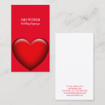 Organisateur de mariage Red Heart 3D