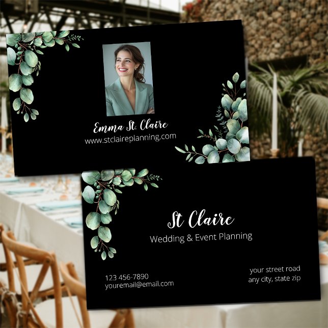 Carte De Visite Organisateur de mariages et d'événements (Créateur téléchargé)