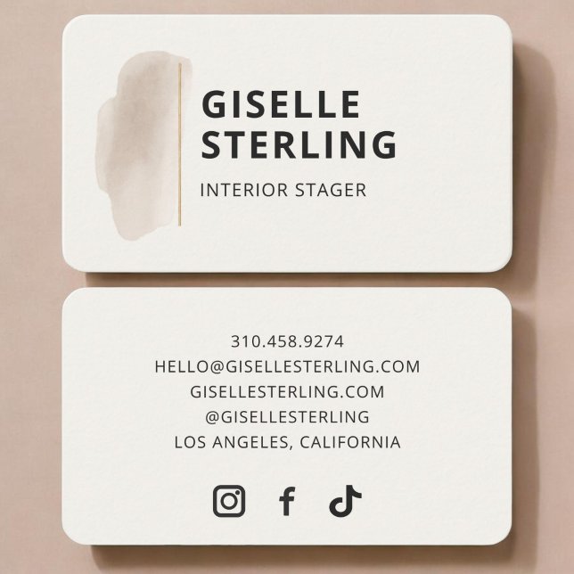 Carte De Visite Organisateur d'intérieur (Créateur téléchargé)