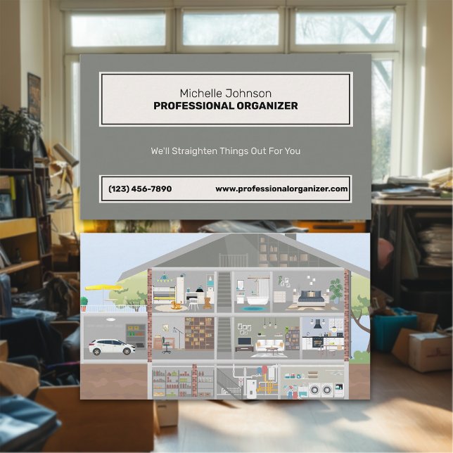 Carte De Visite Organisateur Professionnel (Créateur téléchargé)