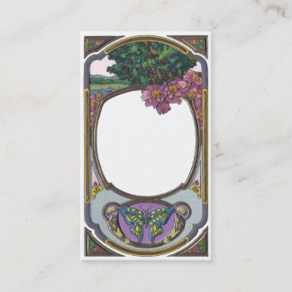 Carte De Visite Ornamental vintage des cadeaux de la nature