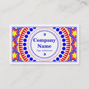 Carte De Visite Ornement 01 v2 - Coloré 02