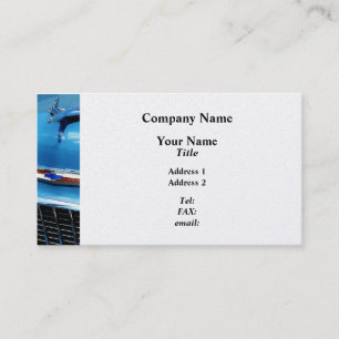 Carte De Visite Ornement de capot Bel Aire - Finition Platine