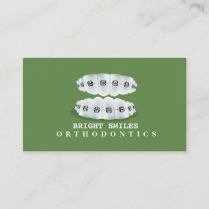 Carte de visite orthodontiste/dentiste