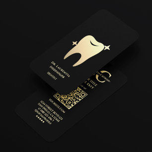 Carte De Visite Orthodontiste Dentiste Minimaliste Esthétique Dent