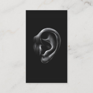 Carte De Visite Otolaryngologie Oreille Docteur Modern Bold
