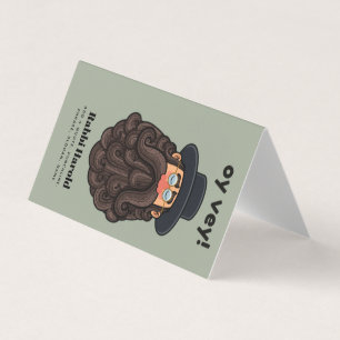 Carte De Visite OUI ! Funny RABBI Peronalisé