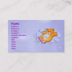 Carte De Visite Ours doux