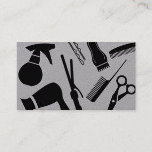 Carte De Visite Outils de coiffeur