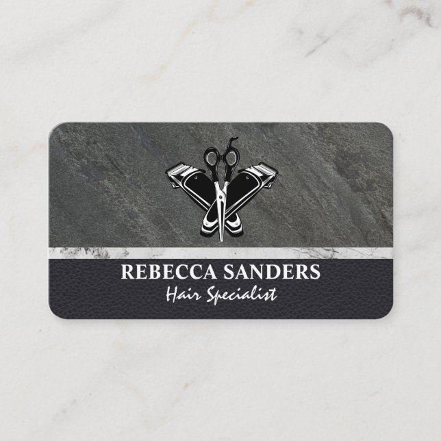 Carte De Visite Outils de coiffeur | Soins capillaires | Beauté (Devant)