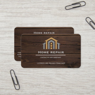 Carte De Visite Outils de réparation à domicile de l'homme à tout