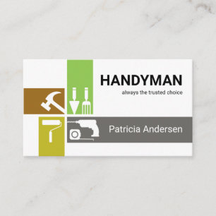 Carte De Visite Outils de réparation pour homme à tout faire Criss