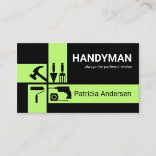 Carte De Visite Outils de réparation pour homme à tout faire en cr