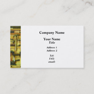 Carte De Visite Outils de travail du bois