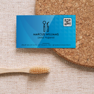 Carte De Visite Outils dentaires   Code QR