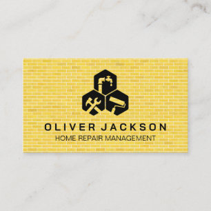 Carte De Visite Outils d'entrepreneur général Rénovations de mai