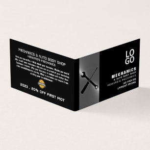 Carte De Visite Outils mécaniques, Auto Mécanique & Réparations, d