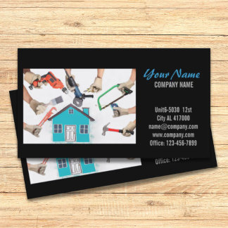 Carte De Visite Outils mécaniques Manufacture de menuiserie