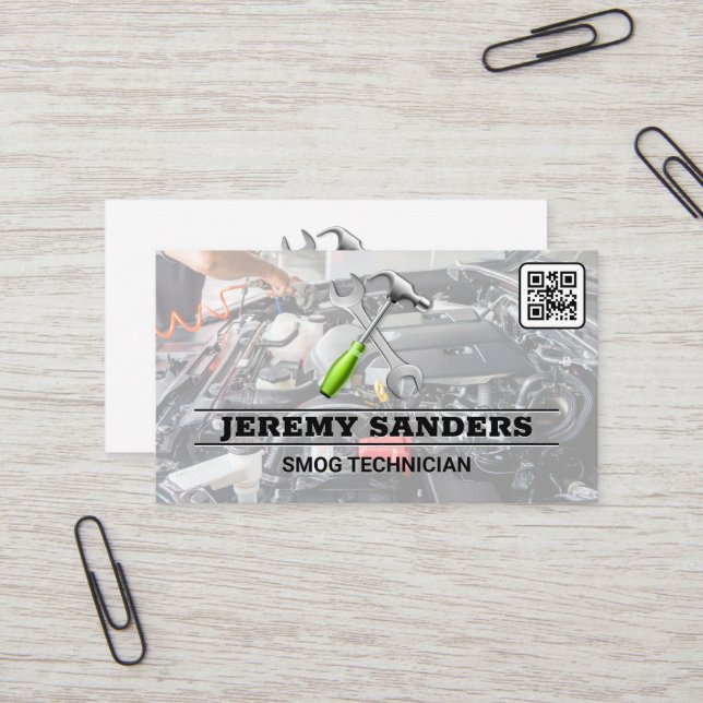 Carte De Visite Outils | Services automatiques | Baie moteur | Cod (Devant/Arrière en situation)
