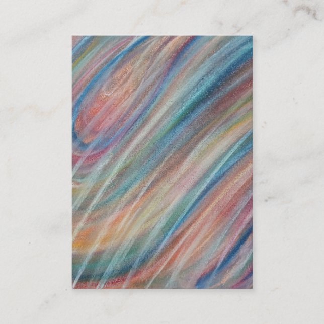 Carte De Visite P16 Art Coloré Unique (Devant)