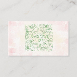 Carte De Visite Pack Jardin