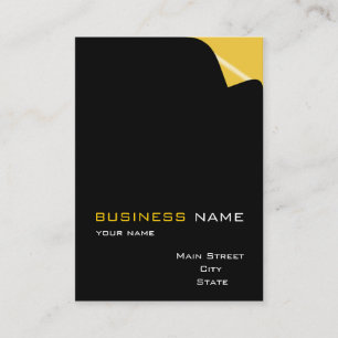 Carte De Visite page_turn_business_card