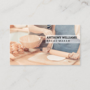 Carte De Visite Pain de roulement   Cuisine en cuisine