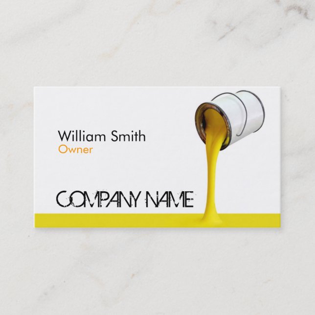 Carte De Visite Painter Business Card (Devant)