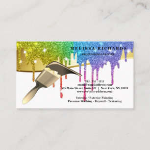 Carte De Visite Painter Business Card