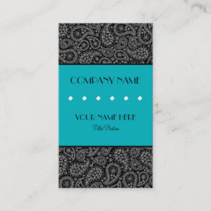 Carte De Visite Paisley