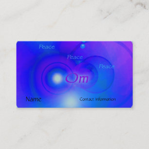 Carte De Visite Paix de ~ de l'OM