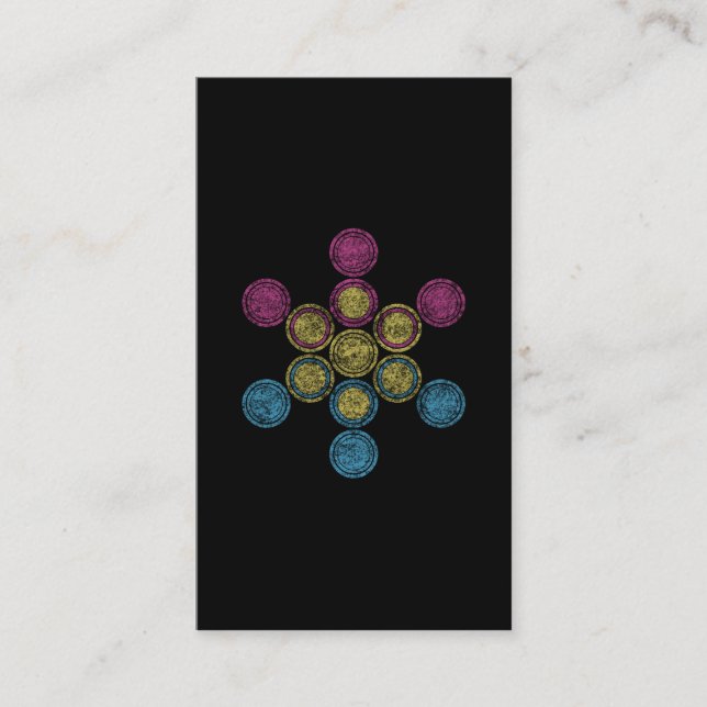 Carte De Visite pan Cercles sacrés (Devant)
