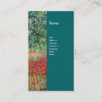 PAN, OLIVE ARBRE ET CHAMPS POPPY monogramme
