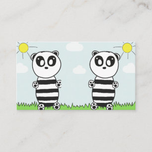 Carte De Visite Panda Kids