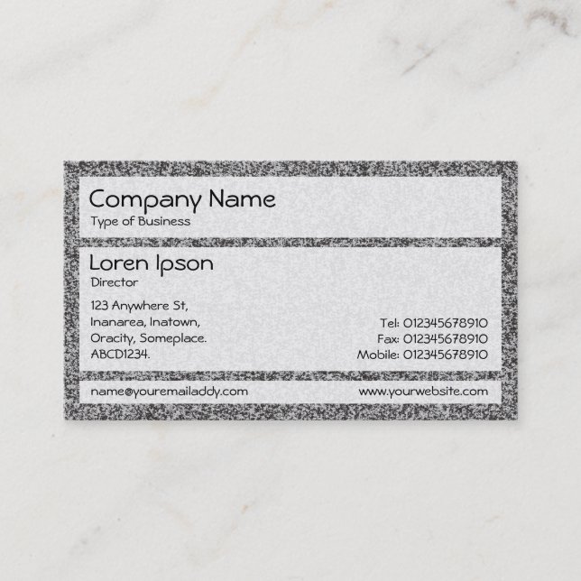 Carte De Visite Panels 02 - Granite Lite (Devant)