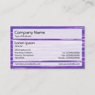 Carte De Visite Panels 02 - Lac Purple