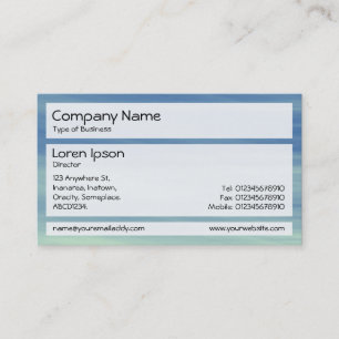 Carte De Visite Panels 02 - Sky Trails