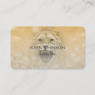 Carte De Visite Panier d'affaires Lion Consulting Personnalisé