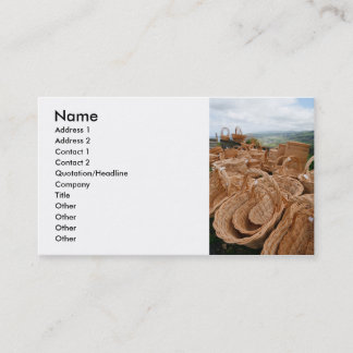 Carte De Visite Paniers en osier