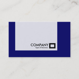 Carte De Visite Panneau - Couleurs - Bleu de marine profonde