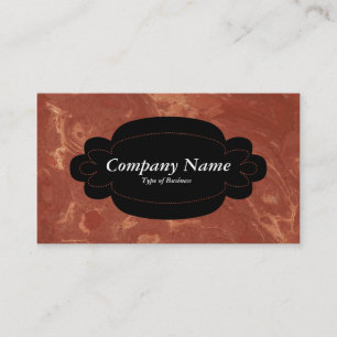 Carte De Visite Panneau décoratif 01 - Noir - Marbre 01