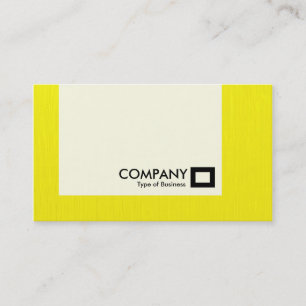 Carte De Visite Panneau - jaune peint